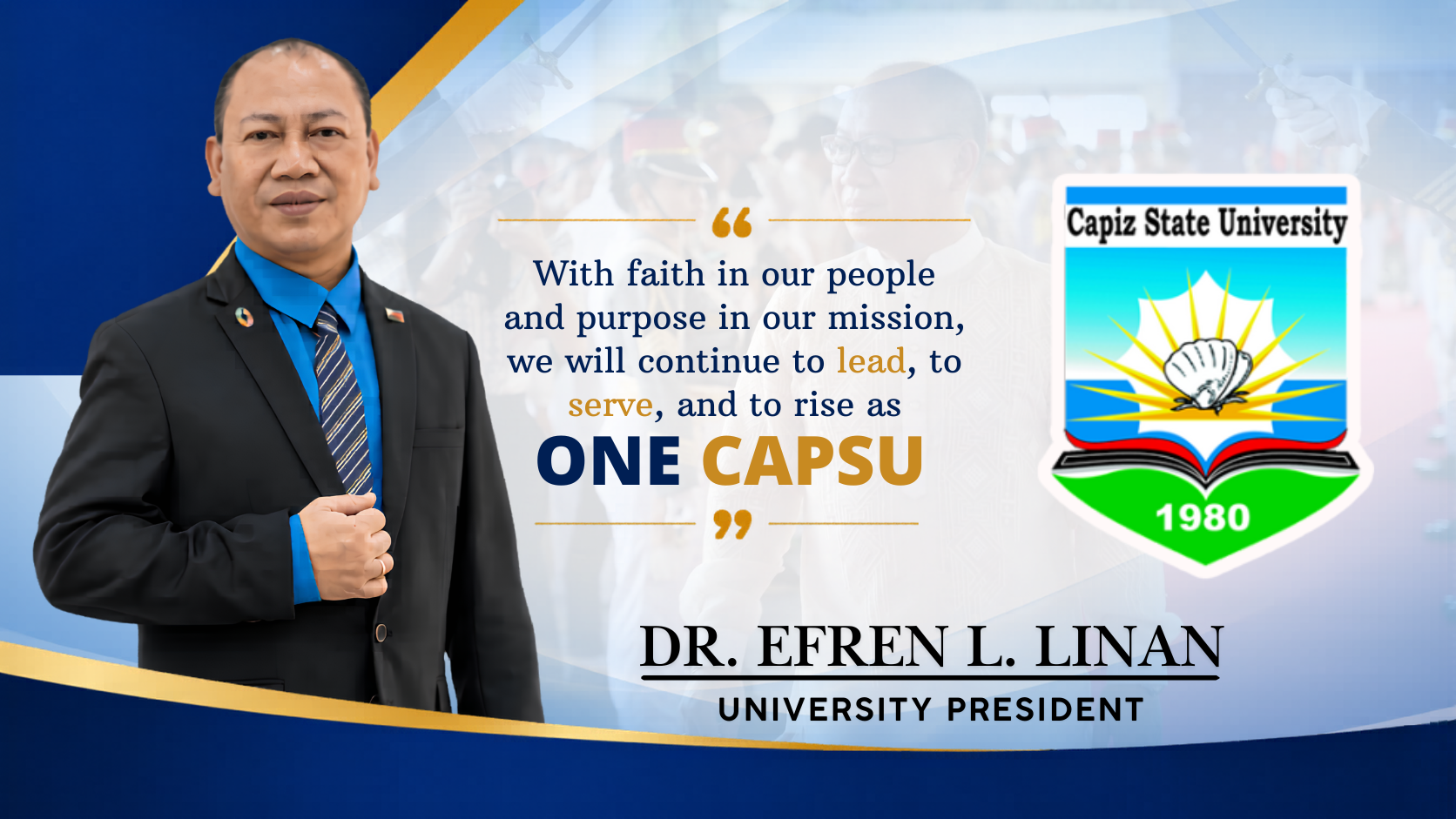 CAPSU President Banner